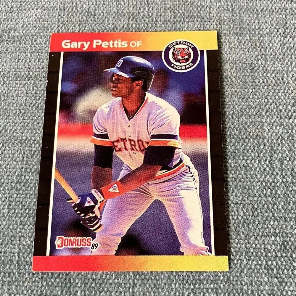1989 Donruss Detroit Tigers Baseball Card Trading Card
